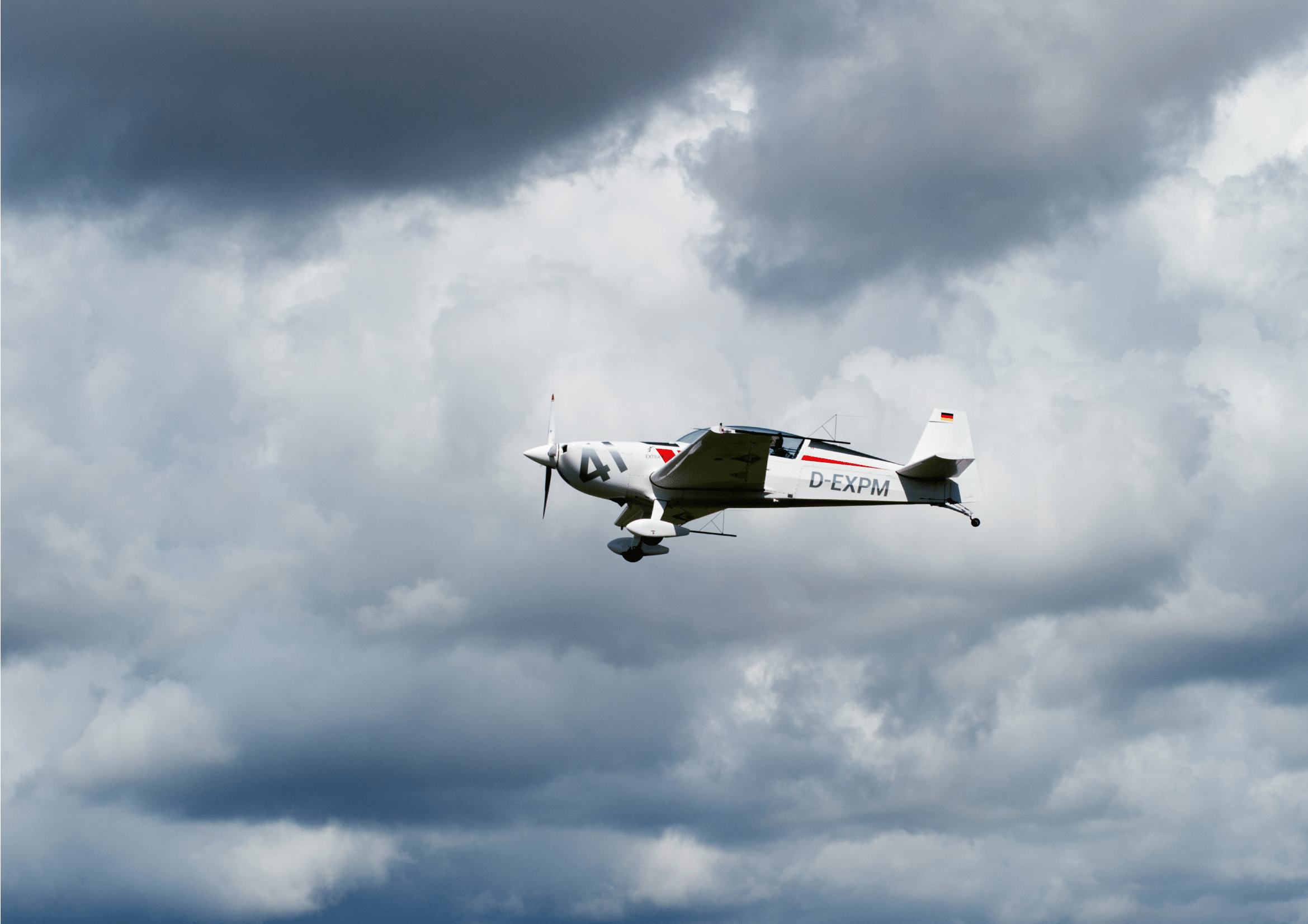 Aereo in volo